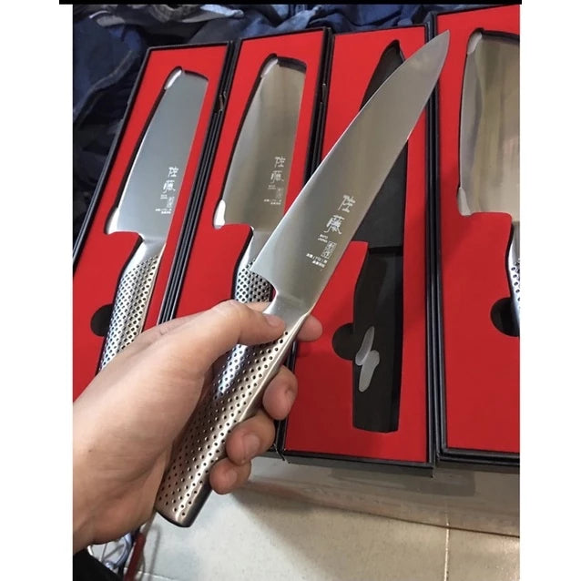 Sato Japanese Forged Kitchen Knife, Professional Kitchen Knives, Sharp Knives for Kitchen High Carbon Stainless Steel, Japanese Cooking Knife