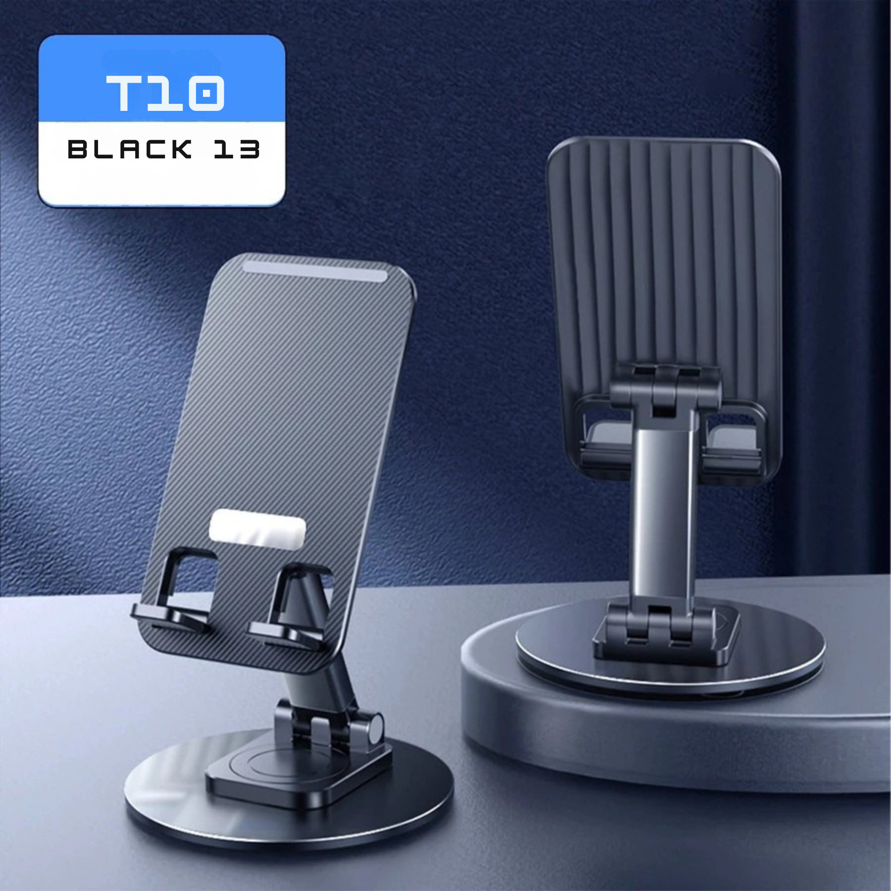 Folding Cell Phone Stand, Fully Adjustable Foldable Desktop Phone Holder Cradle Dock Compatible with Phone 16 15 14 13 12 11 Pro Xs Xs Max Xr X 8, Nintendo Switch, All Phones