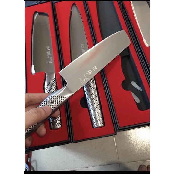 Sato Japanese Forged Kitchen Knife, Professional Kitchen Knives, Sharp Knives for Kitchen High Carbon Stainless Steel, Japanese Cooking Knife