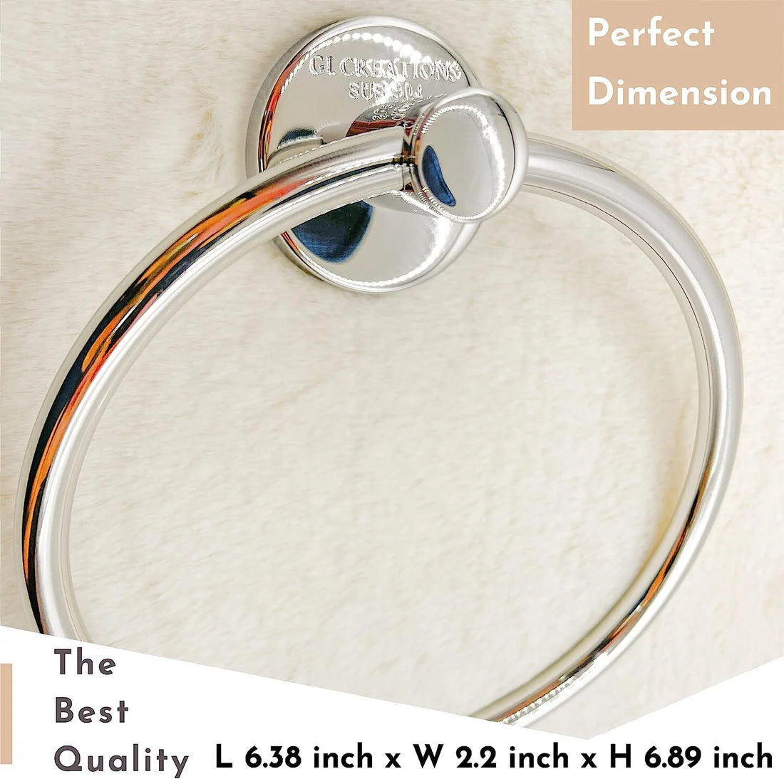 towel holder for bathroom wall
