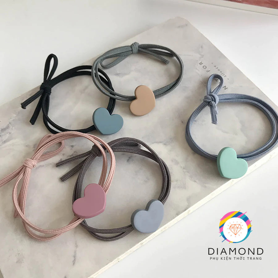 Set Of 5 Pcs Ouchless Elastic Hair Ties , Assorted Neutrals, Pain-Free Hair Accessories for Women, Made for Long-Lasting Braids, Ponytails & More, For Fine Hair