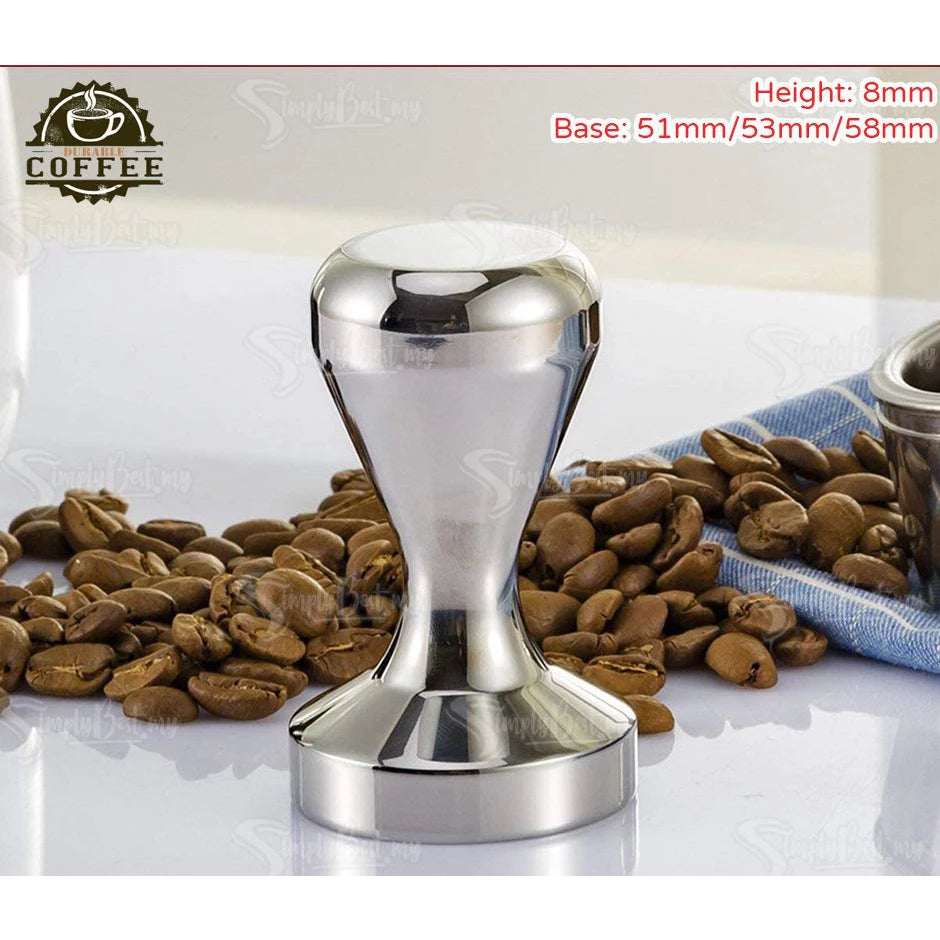 304 Stainless Steel Espresso Tamper – Multiple Styles and Sizes