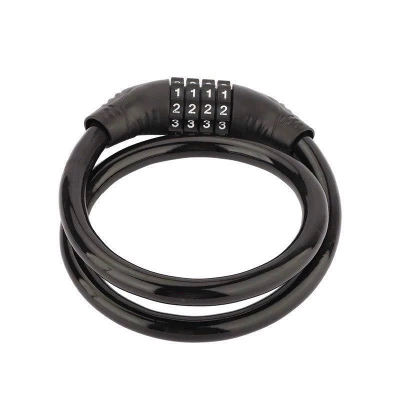 Bike Combination U Lock, Heavy Duty Bike Combination U Lock Paddle Lock for Bicycle Electric Scooter Motorcycles Metal Fence Gate Anti Theft